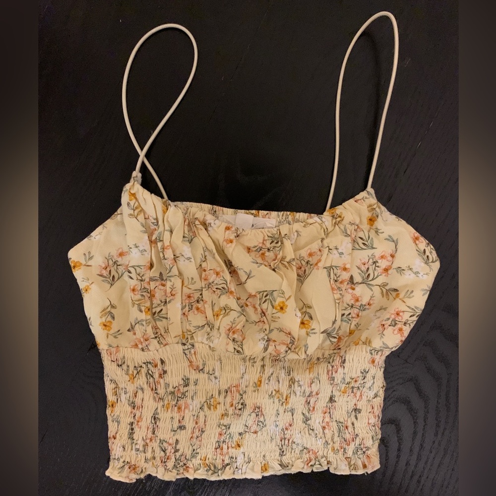 Floral Croptop